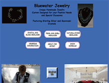 Tablet Screenshot of bluewater-jewelry.com